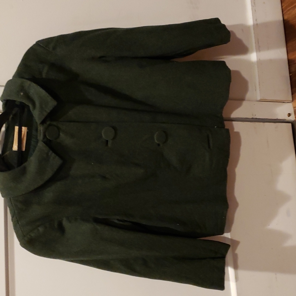 Pendleton green short wool jacket vintage see measurements